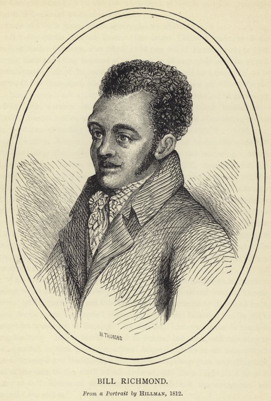 Bill Richmond, de um retrato por Hillman, 1812 de English School