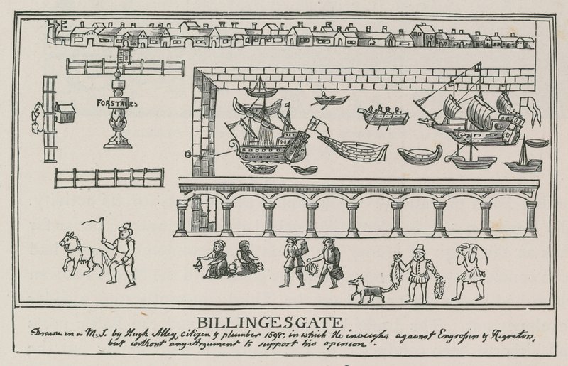 Billingsgate, 1598 de English School