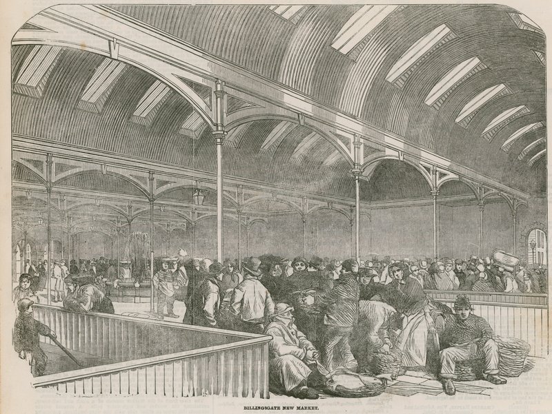 Novo mercado da Billingsgate de English School