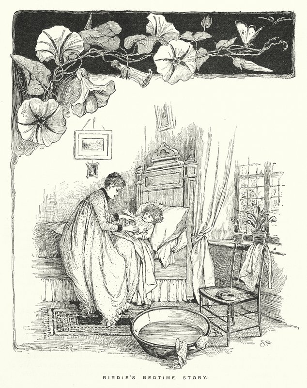 A história de embalar do passarinho (gravura) de English School