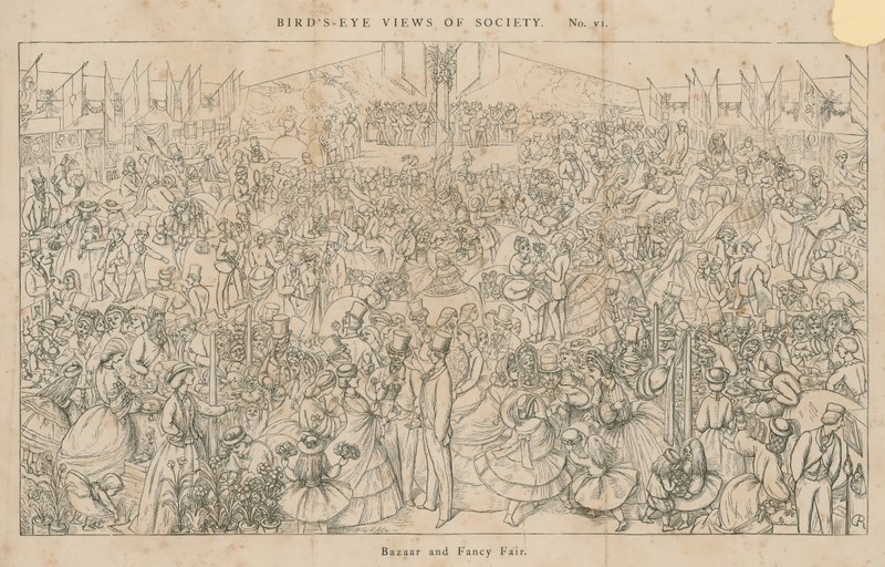 Visão panorâmica da sociedade: Bazaar and Fancy Fair de English School