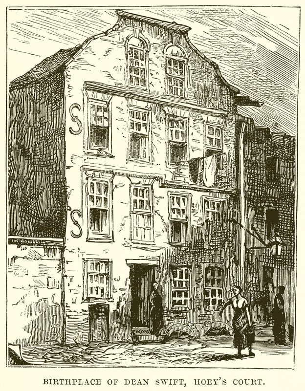 Local de nascimento de Dean Swift, Hoeys Court de English School