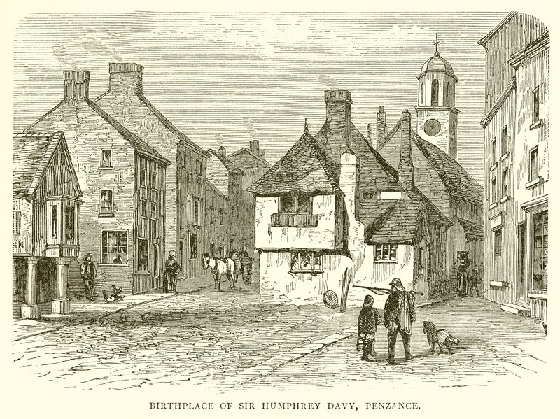 Local de nascimento de Sir Humphrey Davy, Penzance de English School