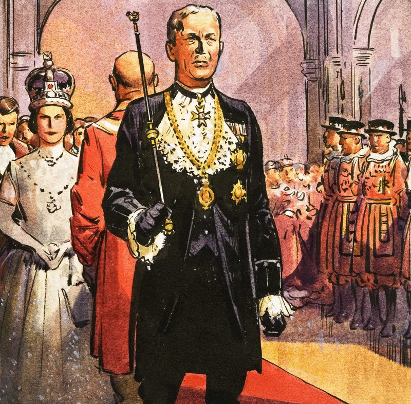 Black Rod e a abertura do Parlamento de English School