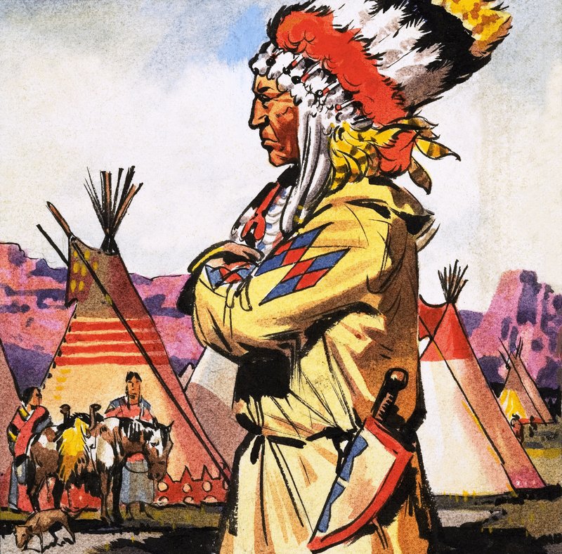 Índio blackfoot de English School