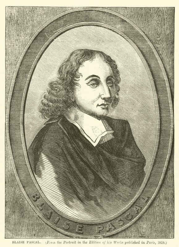Blaise Pascal (gravura) de English School