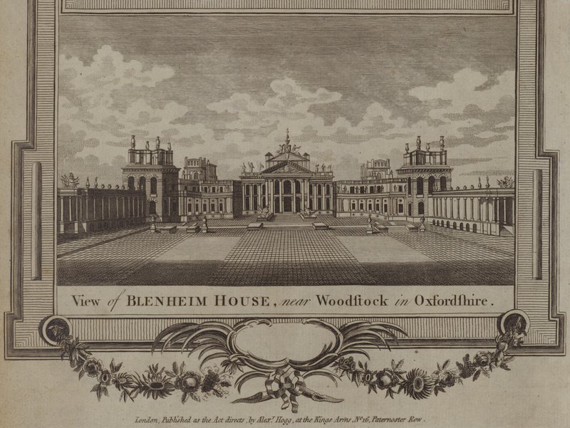 Palácio de Blenheim, Woodstock, Oxfordshire de English School