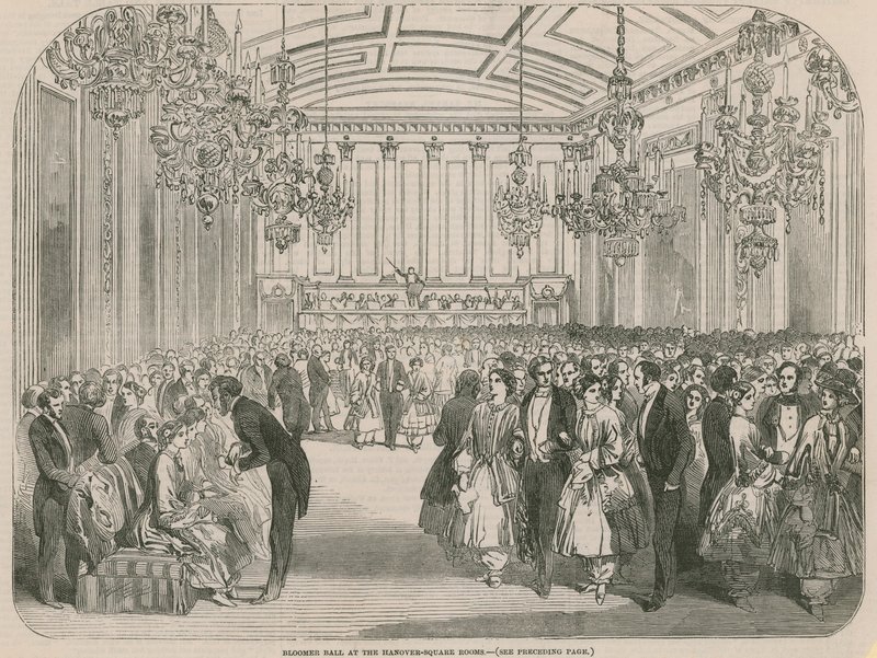 Bloomer Ball nos quartos do Hanover Square de English School