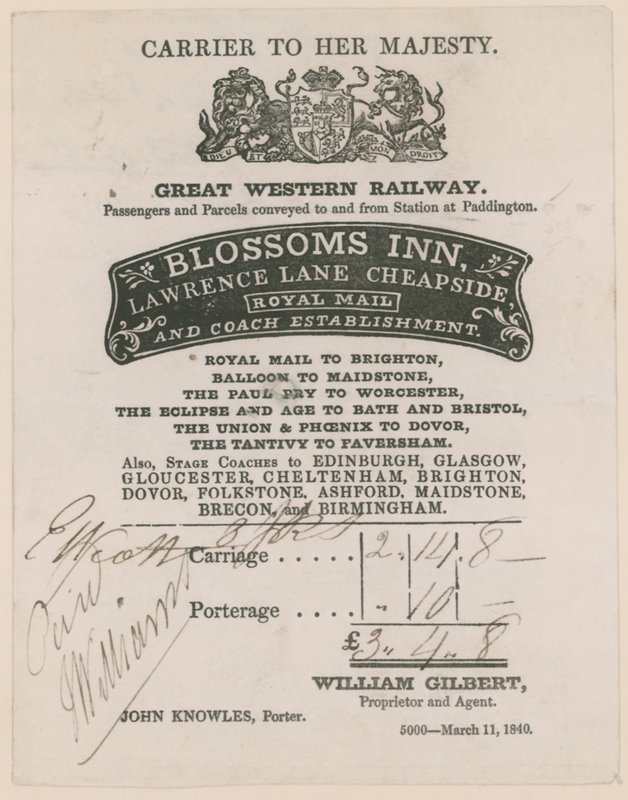 Inn de flores, Lawrence Lane, Cheapside, Bill de English School