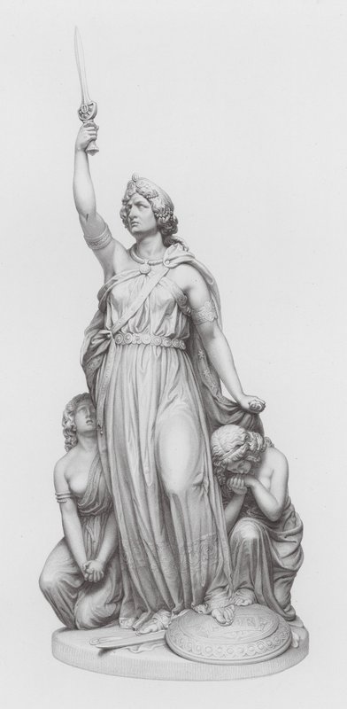 Boadicea (gravura) de English School