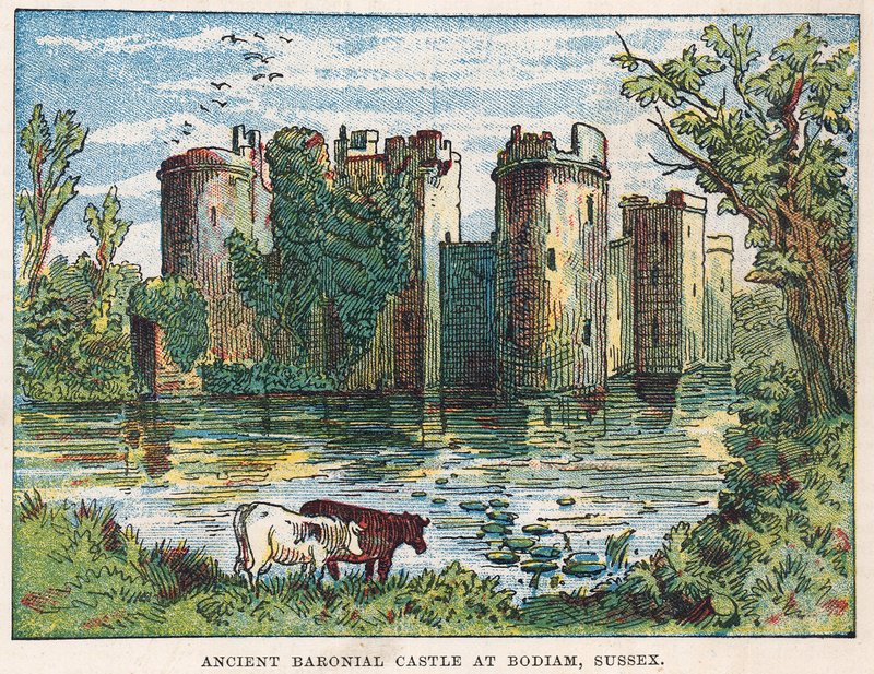 Bodiam Castle, Sussex de English School