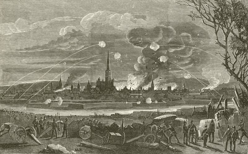 Bombardeio de Strasburg de English School