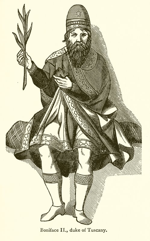 Bonifácio II, Duque da Toscana de English School