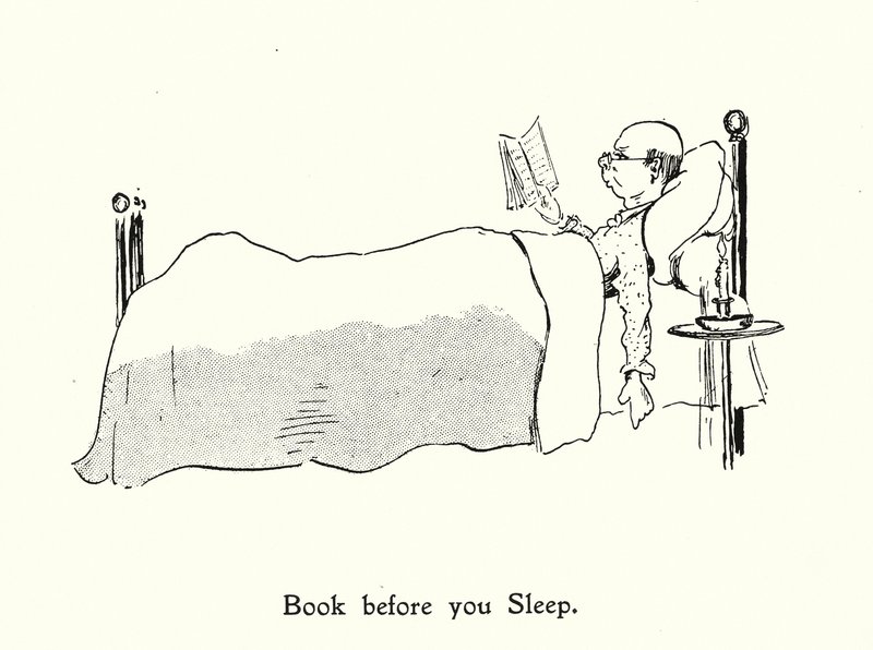 Livro antes de dormir; olhar antes de saltar (litografia) de English School