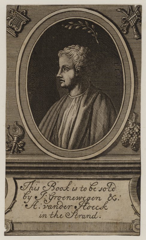 Livreiros, J Groenewegen e A Vander Hoeck, cartão comercial de English School