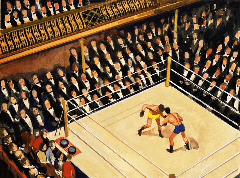 Boxe: O National Sporting Club de English School