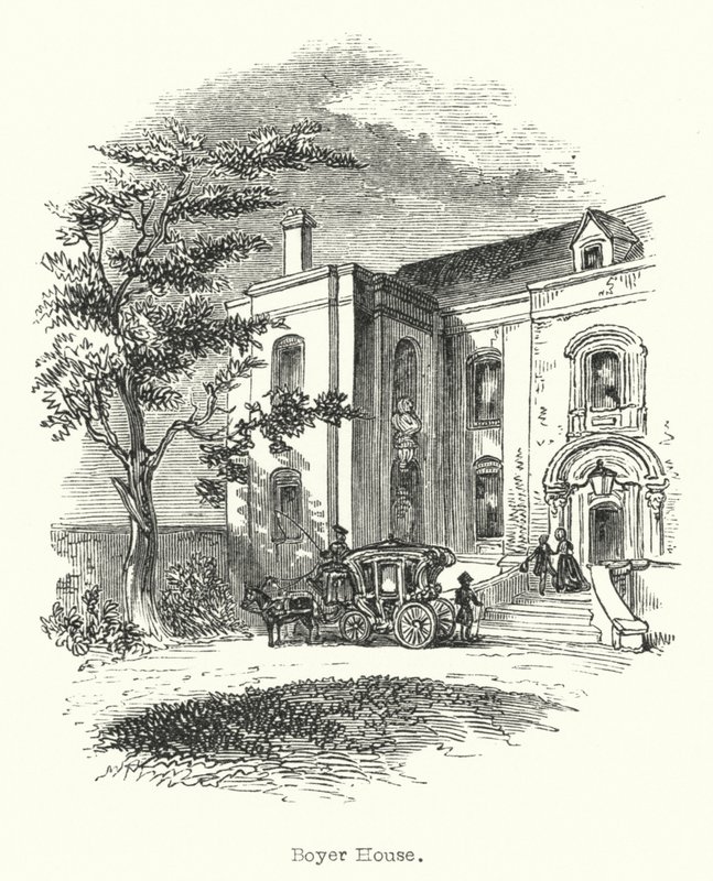 Boyer House (gravura) de English School