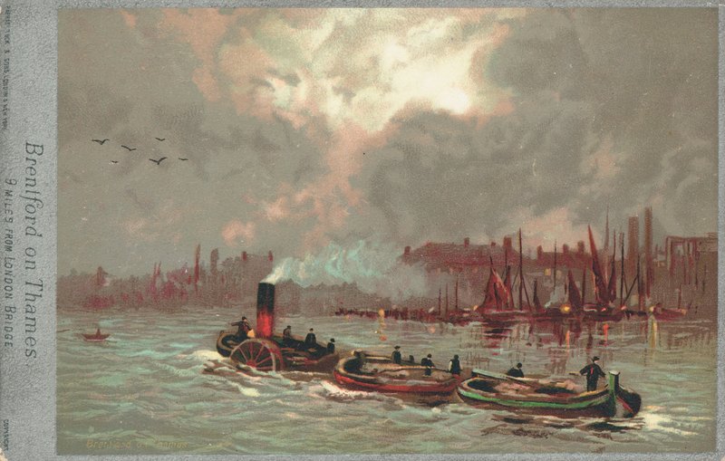 Brentford no rio Tamisa de English School