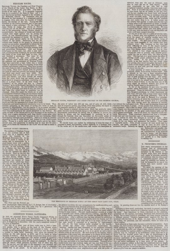 Brigham Young (gravura) de English School