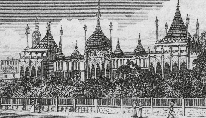 Pavilhão de Brighton (gravura) de English School