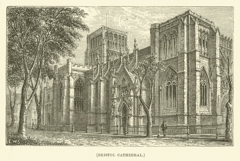 Catedral de Bristol (gravura) de English School