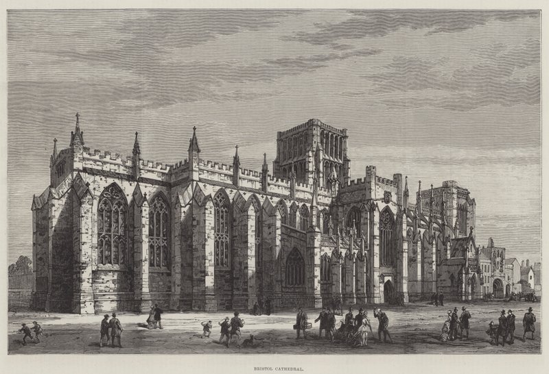 Catedral de Bristol (gravura) de English School