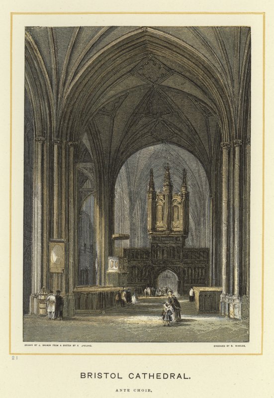 Catedral de Bristol, coro ante de English School
