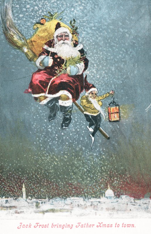 Cartões de Natal britânicos de English School