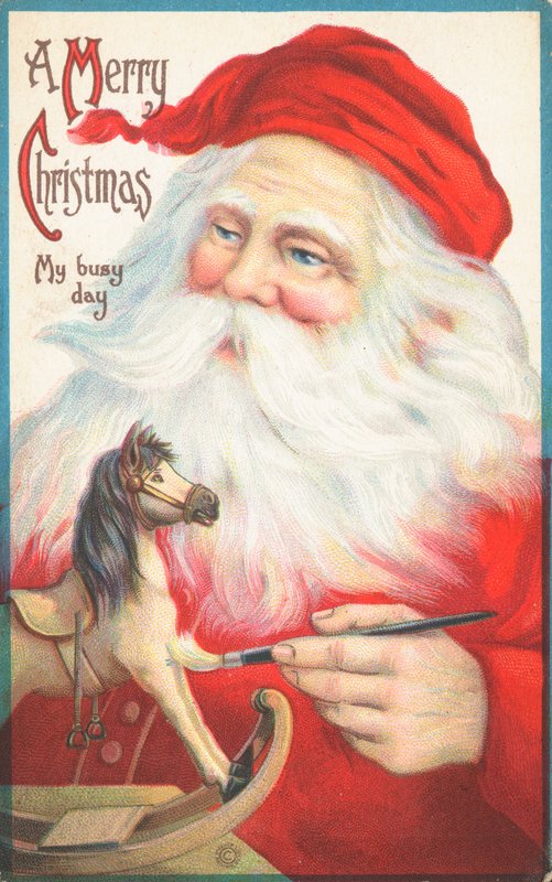 Cartões de Natal britânicos de English School