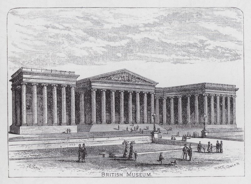 Museu Britânico (gravura) de English School