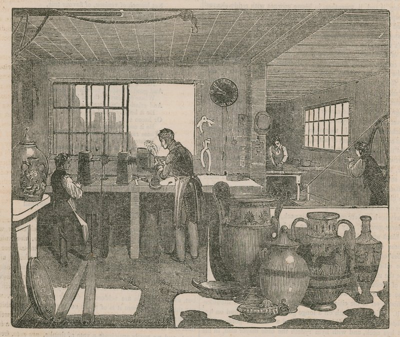 Fabricantes britânicos: cerâmica-ware de English School