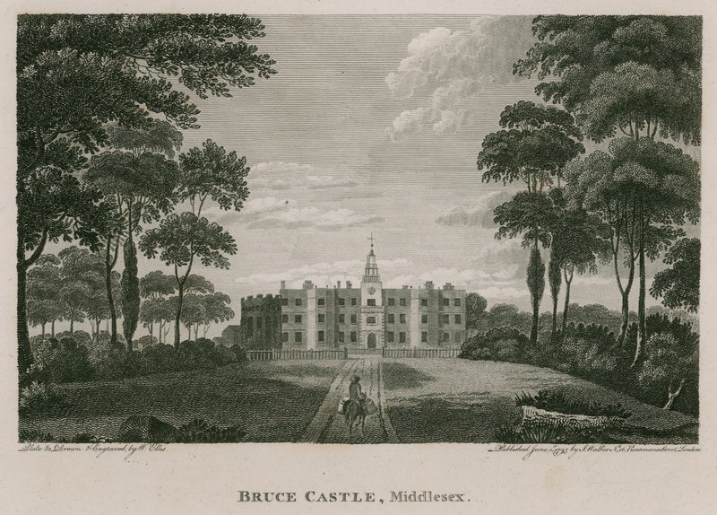 Castelo de Bruce, Tottenham, Londres de English School