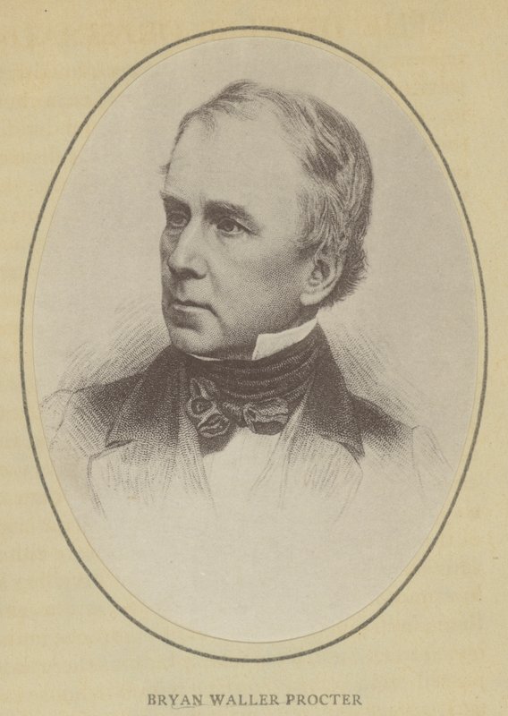 Bryan Waller Procter (litho) de English School