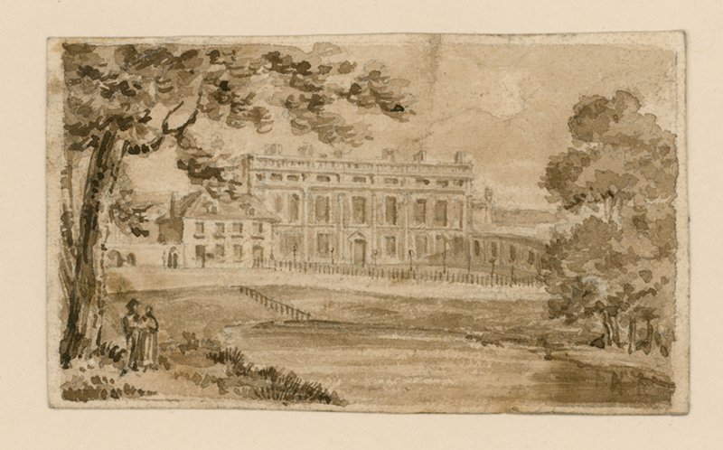Buckingham House, St Jamess Park (wc no papel) de English School