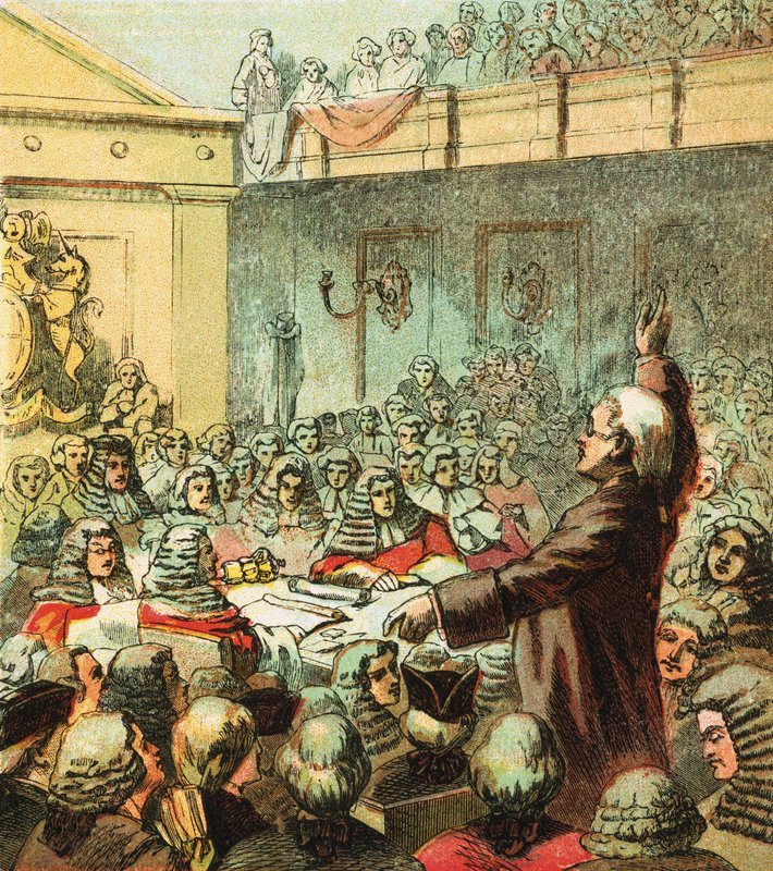 Burke, o grande orador de English School