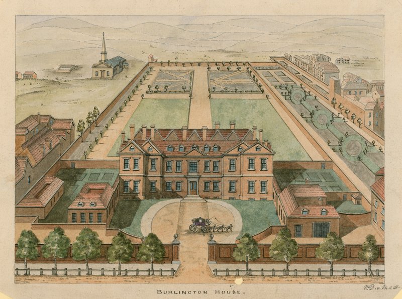 Burlington House, Piccadilly, Londres de English School