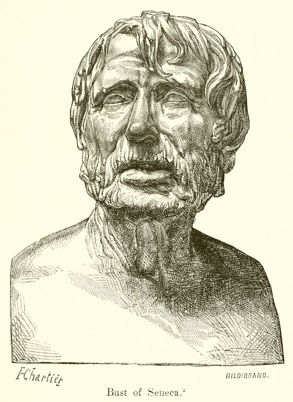Busto de sêneca de English School