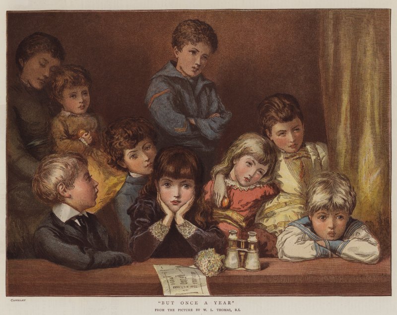 Mas uma vez por ano (chromolitho) de English School