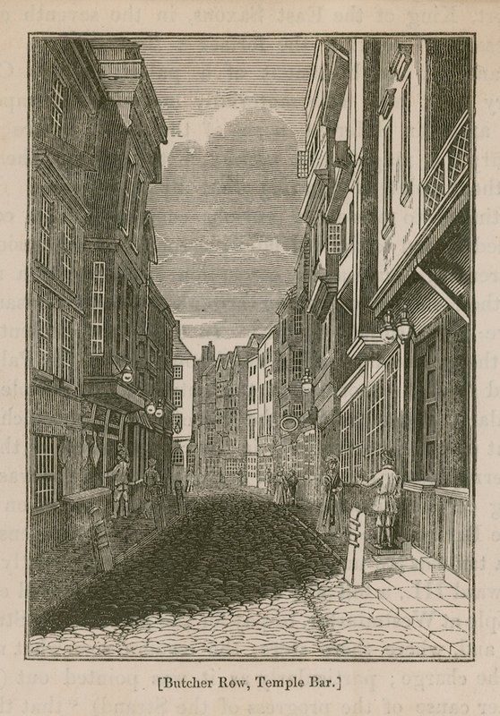 Butcher Row em Temple Bar na Strand de English School