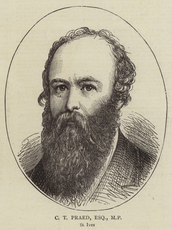 C T Praed, Esquire, MP (gravura) de English School