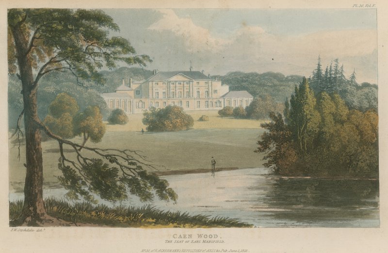Caen Wood, a sede do Earl Mansfield de English School