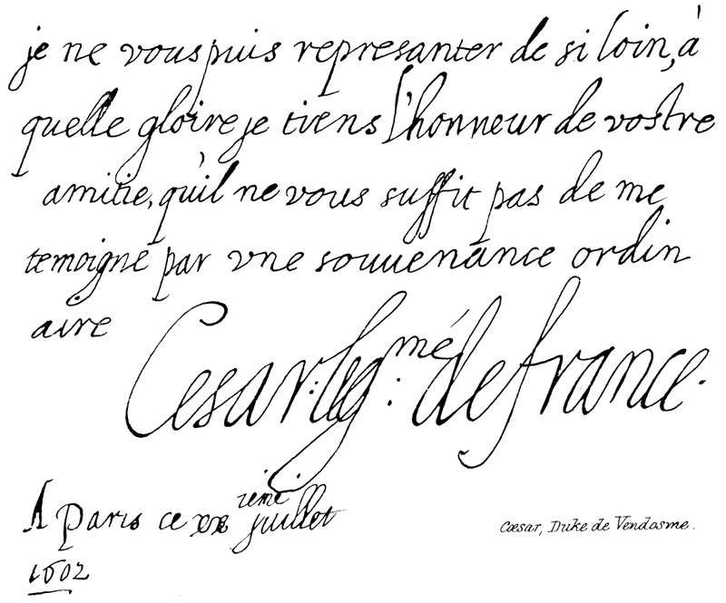 César, duque de decreto de English School