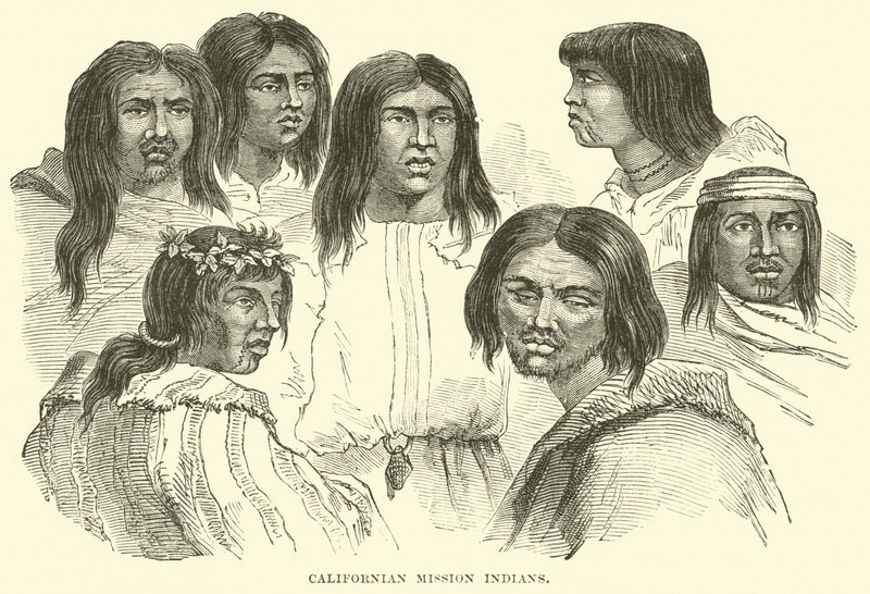 Índios da missão californiana de English School