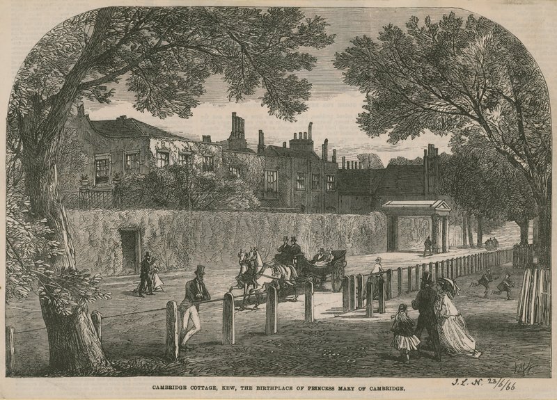 Cambridge Cottage, Kew, o berço da princesa Mary de Cambridge de English School