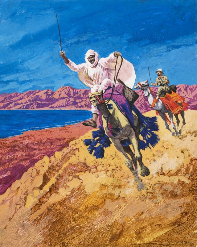 Camelos galopando de English School