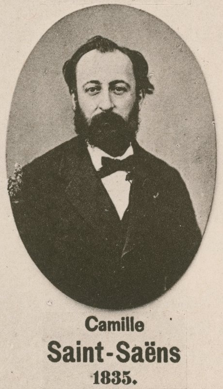 Camille Saint-Saens (gravura) de English School
