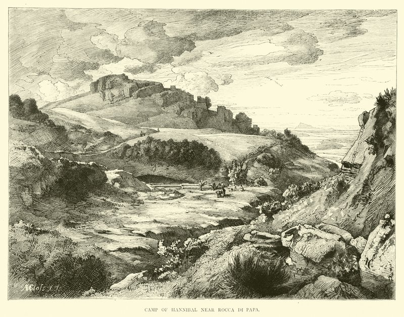 Acampamento de Aníbal, perto de Rocca di Papa de English School