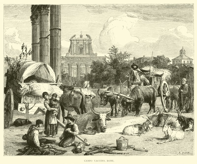 Campo Vaccino, Roma de English School