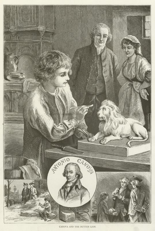 Canova e o Leão da Manteiga de English School