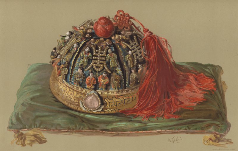 Boné do Imperador da China (chromolitho) de English School